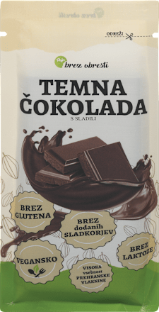 Temna čokolada s 70 % kakava Pajs brez obresti