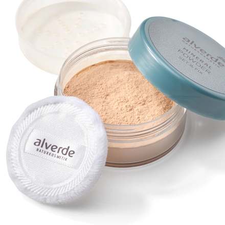 Puder mineralny 02 Natural  alverde NATURKOSMETIK