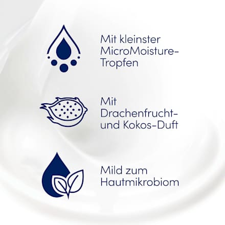 Duschcreme Advanced Care Belebende Pflege, Drachenfrucht & Kokos Duft Dove