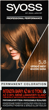 barva na vlasy Oříškově Hnědý 5-8 syoss