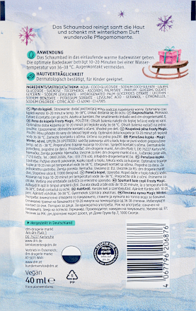 Pena do kúpeľa Frosty Magic Balea