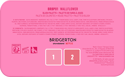 Blush Palette Bridgerton Royal Flush 01 NYX PROFESSIONAL MAKEUP