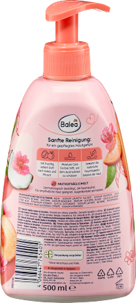 Tekuté mydlo na ruky kokos a broskyňa Balea