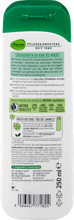 Gel de duș Liniștea Pădurii alverde NATURKOSMETIK