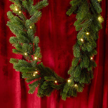 LED Girlande, Indoor & Outdoor (180 cm) Dekorieren & Einrichten