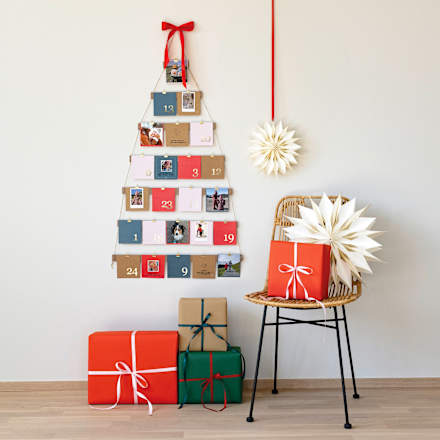 Adventskalender Foto Tanne Set Paradies