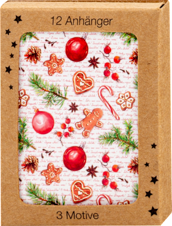 Geschenkanhänger Weihnachten KUWOPA