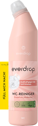 WC-Reiniger Grapefruit & Rhabarber everdrop
