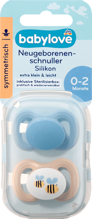 Symetrický silikónový cumlík - veľ. 0, 0 - 2 mesiacov babylove