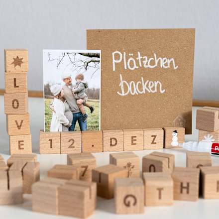 Дървен комплект за декорация Paradies