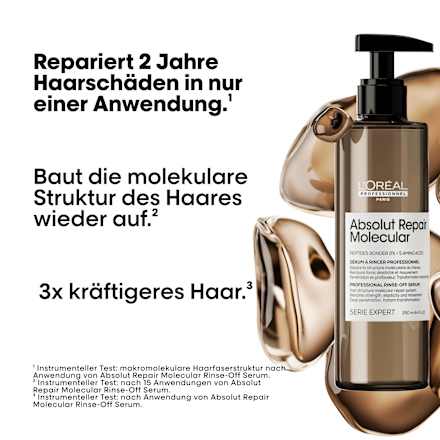 Haarkur Absolut Repair Molecular Rinse-Off Serum L´Oréal Professionnel