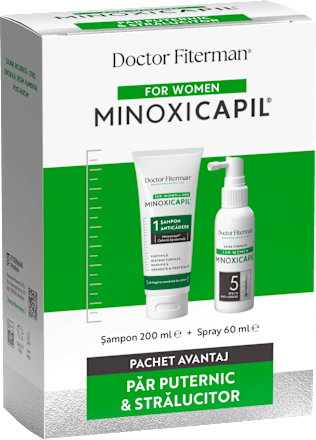 Minoxicapil pachet Șampon & Spray Fiterman Pharma