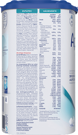 Spezialnahrung Anti-Reflux von Geburt an Aptamil