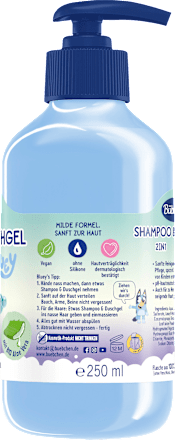 Kinder Shampoo & Duschgel  Bluey 2in1 Bübchen