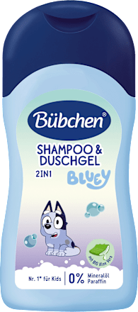 Kinder Shampoo & Duschgel Bluey, Reisegröße Bübchen