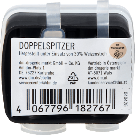 Temperówka kosmetyczna podwójna ebelin