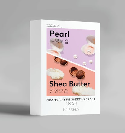 Подаръчен комплект маски за лице Pearl&Shea Butter MISSHA