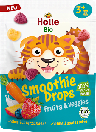 Kindersnack Smoothie Drops fruits & veggies ab 3 Jahren Holle