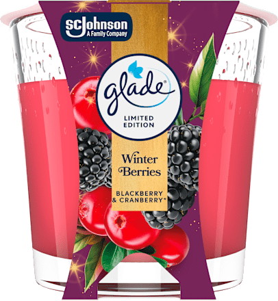Ароматна свещ Winter Berries glade