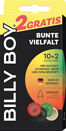 Kondome Bunte Vielfalt BILLY BOY