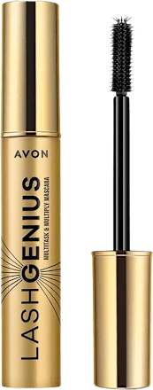 Mascara Lash Genius 5 in 1 Blackest Black AVON
