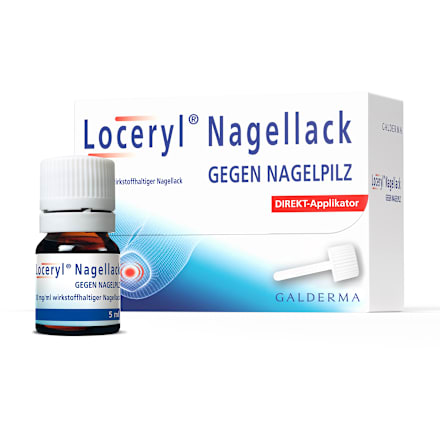 Loceryl Nagellack GEGEN NAGELPILZ Amorolfinhydrochlorid DIREKT-Applikator  Loceryl