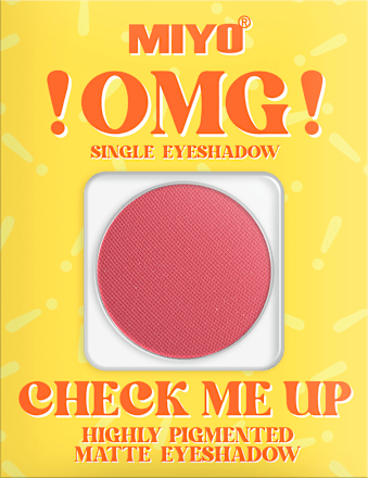 Cień do powiek OMG! Check Me Up Highly Pigmented Matte Eyeshadow 12 Blood Miyo