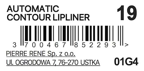 Konturówka do ust vegan Lip Matic nr 19 Pierre Rene