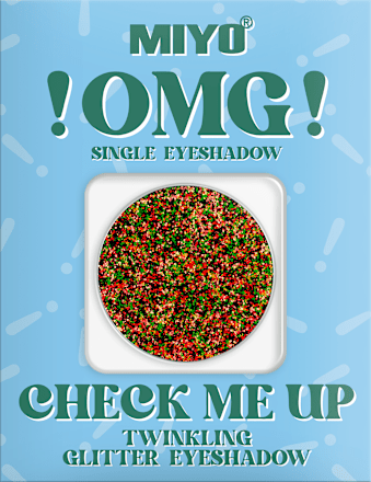 Cień do powiek OMG! Check Me Up Twinkling Glitter Eyeshadow 20 Arlekin Miyo