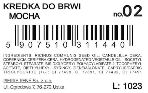 Kredka do brwi Brow Poet Pencil 02 Mocha Miyo