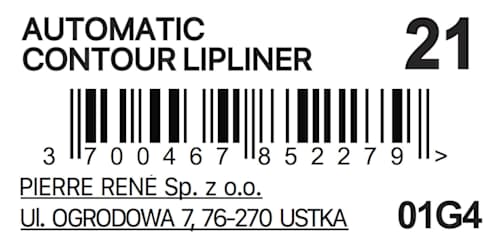 Konturówka do ust vegan Lip Matic nr 21 Pierre Rene