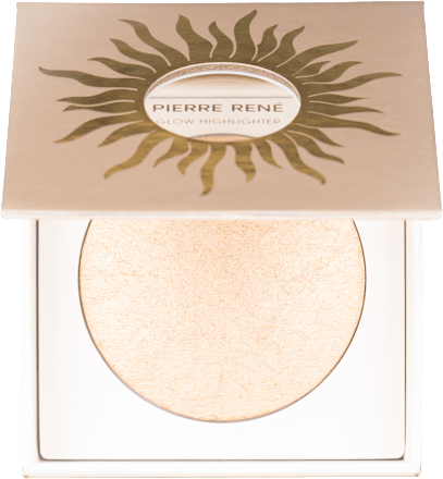 Rozświetlacz wypiekany Glow Highlighter - Golden Horizon Pierre Rene