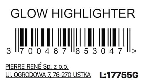 Rozświetlacz wypiekany Glow Highlighter - Golden Horizon Pierre Rene