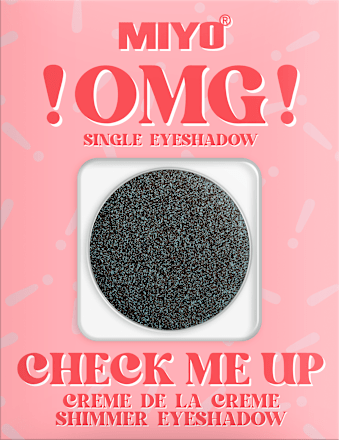 Cień do powiek OMG! Check Me Up Creme De La Creme Shimmer Eyeshadow 25 Mermaid Miyo