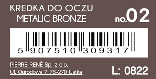 Kredka do oczu Eyeperspective Liner 02 Metallic Bronze Miyo