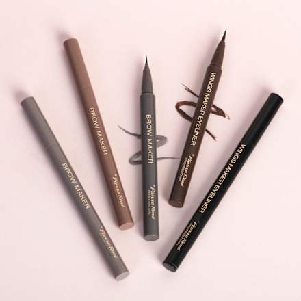 Pisak do oczu Wings Maker Eyeliner Black Pierre Rene