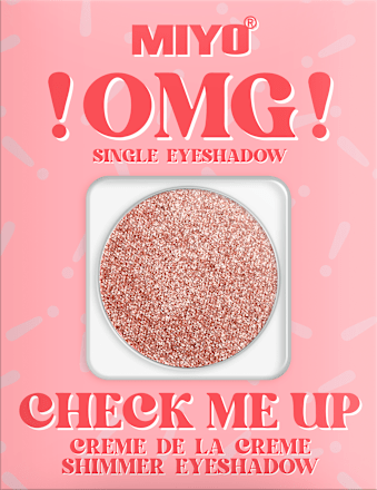 Cień do powiek OMG! Check Me Up Creme De La Creme Shimmer Eyeshadow 27 Lollypop Miyo