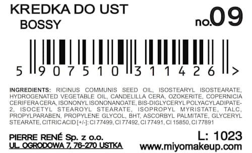 Kredka do ust Lip Contour Scriber 09 Bossy Miyo