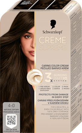Boja za kosu Creme Supreme – 4-0 Saten Natural  Schwarzkopf CREME SUPREME