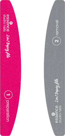 Trapez pilica za nohte studio nails 2 v 1 essence