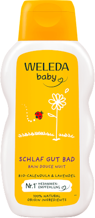 Nechtíkový kúpeľ na dobrú noc WELEDA baby