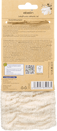 Kozmetikai hajpánt, többféle ebelin