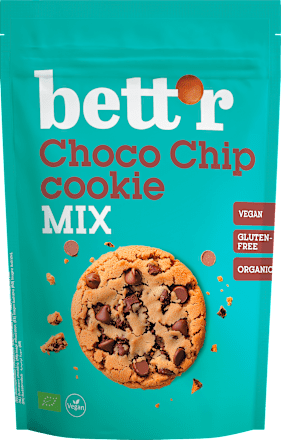 Био безглутенов микс за курабийки с шоколадови капки bett’r