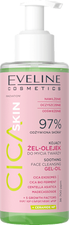 Żel-olejek do mycia twarzy Cica Skin EVELINE COSMETICS