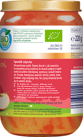 Ziemniaki z buraczkami, jabłkiem i delikatną wołowiną BIO HiPP