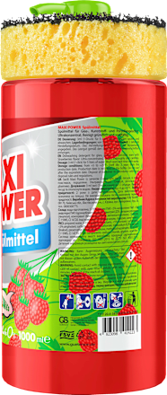 Detergent de vase cu căpșuni  MAXI POWER