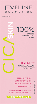 Krem CC nawilżająco-tonujący Cica Skin EVELINE COSMETICS