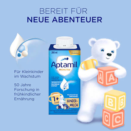Kindermilch Pronutra ab 1 Jahr Aptamil