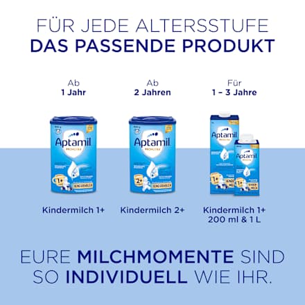 Kindermilch Pronutra ab 1 Jahr Aptamil