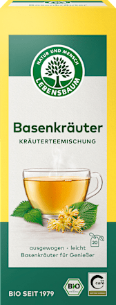 Kräutertee Basenkräuter (20 Beutel) LEBENSBAUM